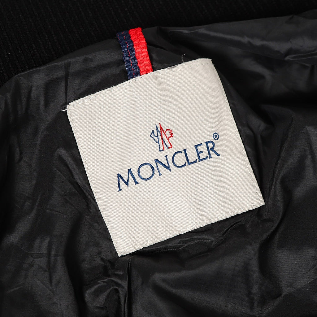 wool knitted down jacket