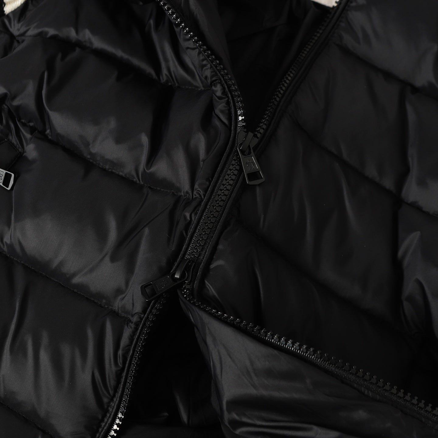 wool knitted down jacket