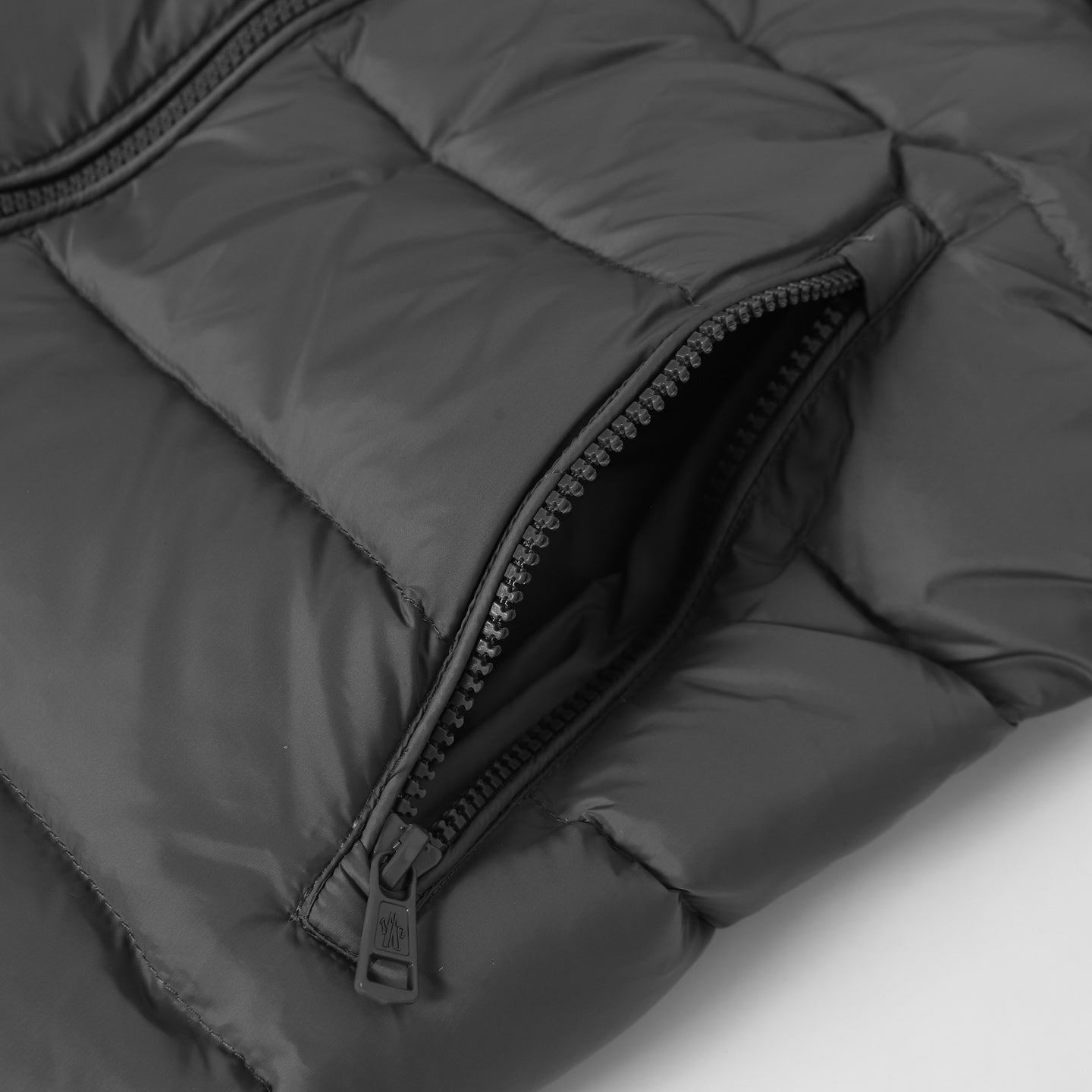 wool knitted down jacket