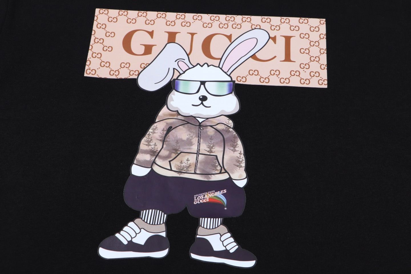 Cartoon print T-shirt