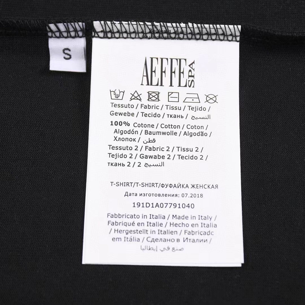 Cartoon print T-shirt