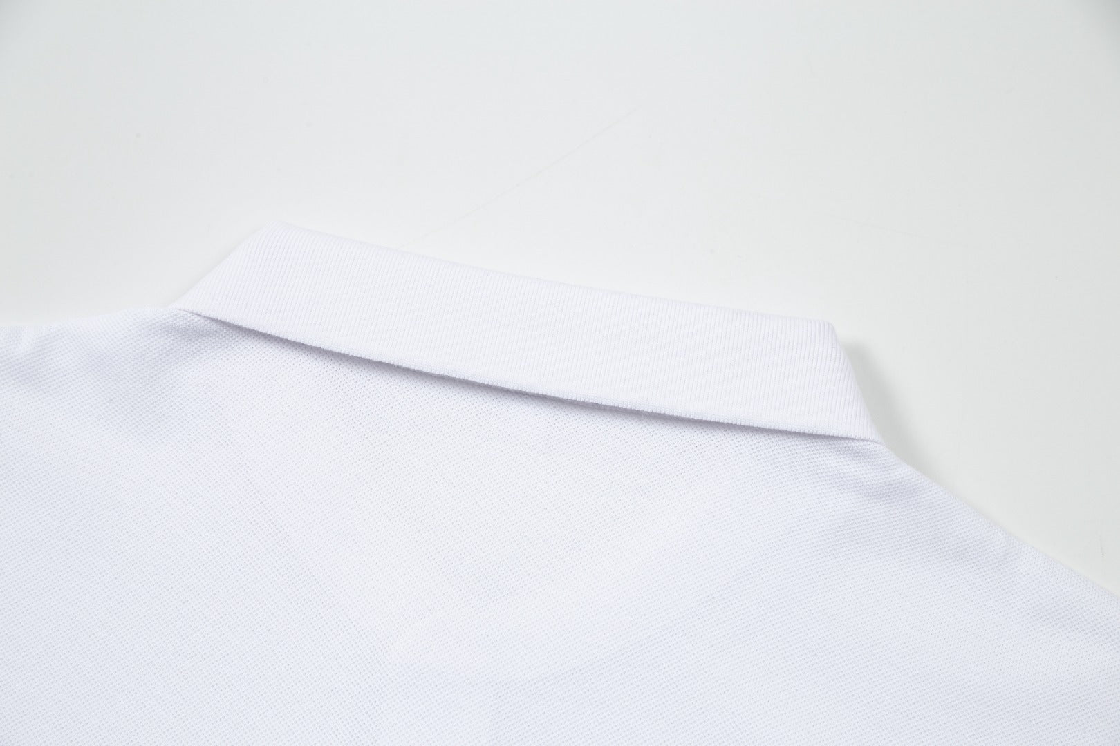 Lapel cotton T-shirt