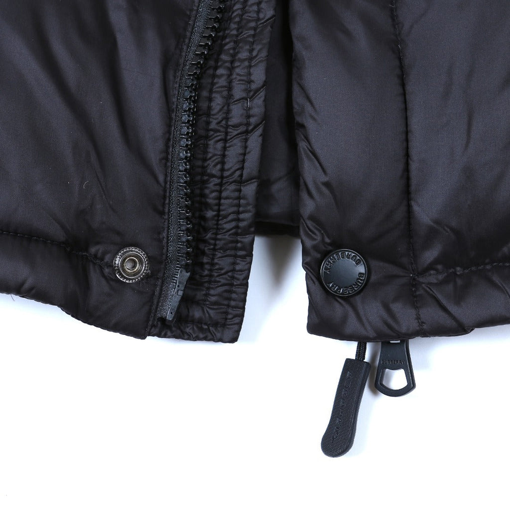zipper stand collar down jacket