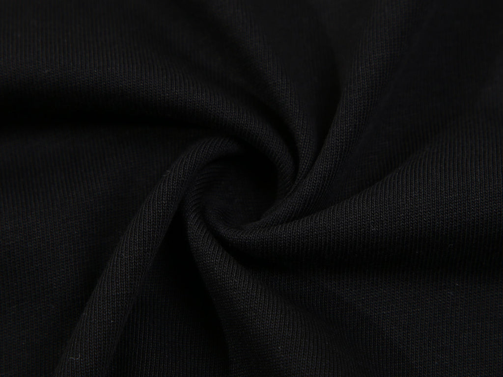 Simple embroidered cotton T-shirt