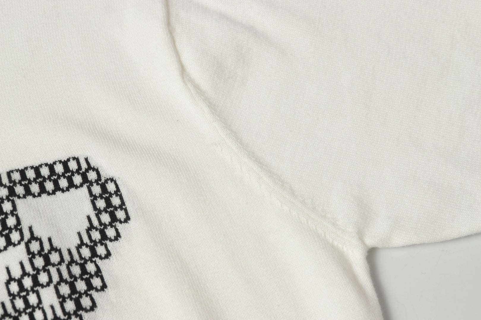 knitted cotton T-shirt