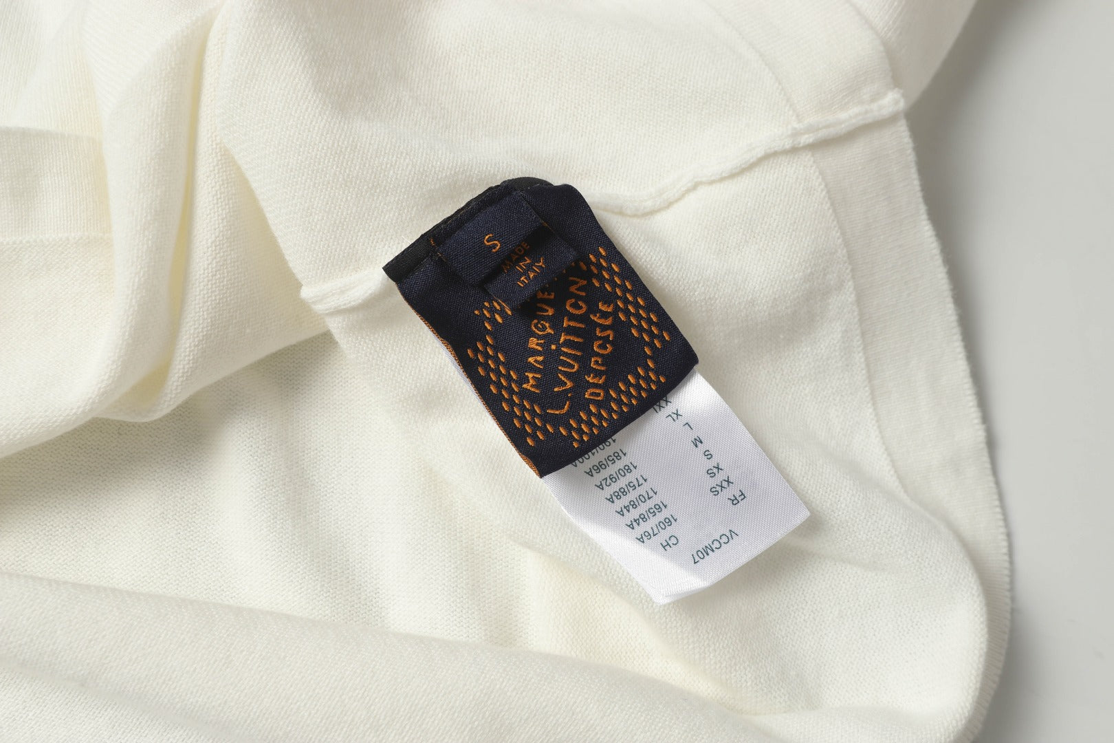 knitted cotton T-shirt