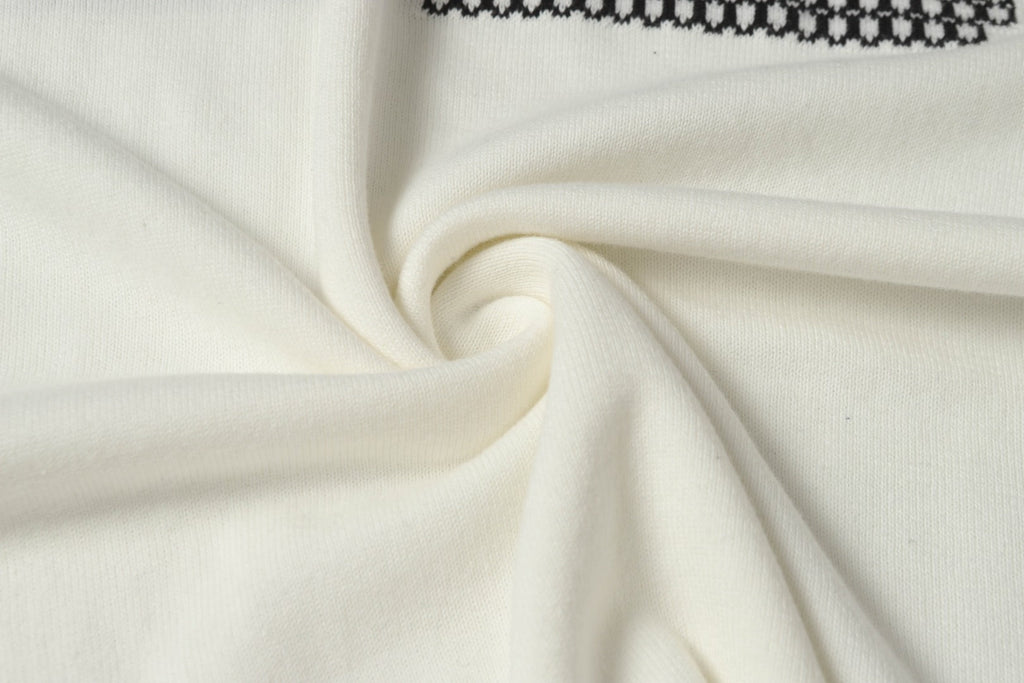 knitted cotton T-shirt