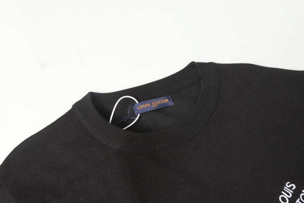 knitted cotton T-shirt