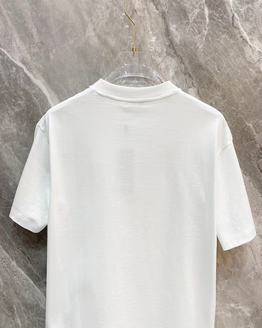 Cartoon Print Cotton T-Shirt