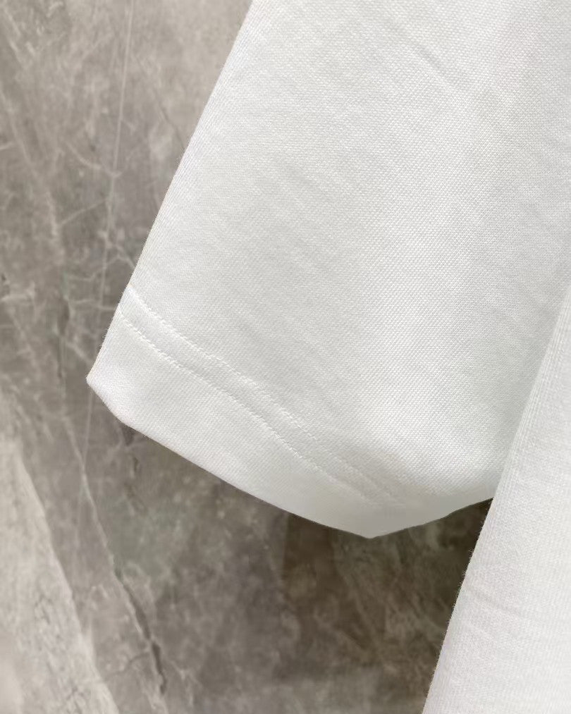 Cartoon Print Cotton T-Shirt