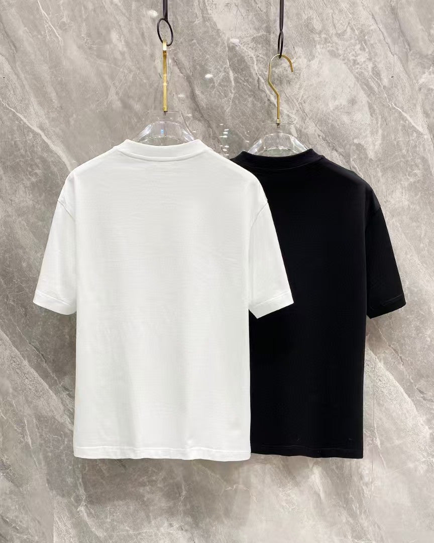 Cartoon Print Cotton T-Shirt