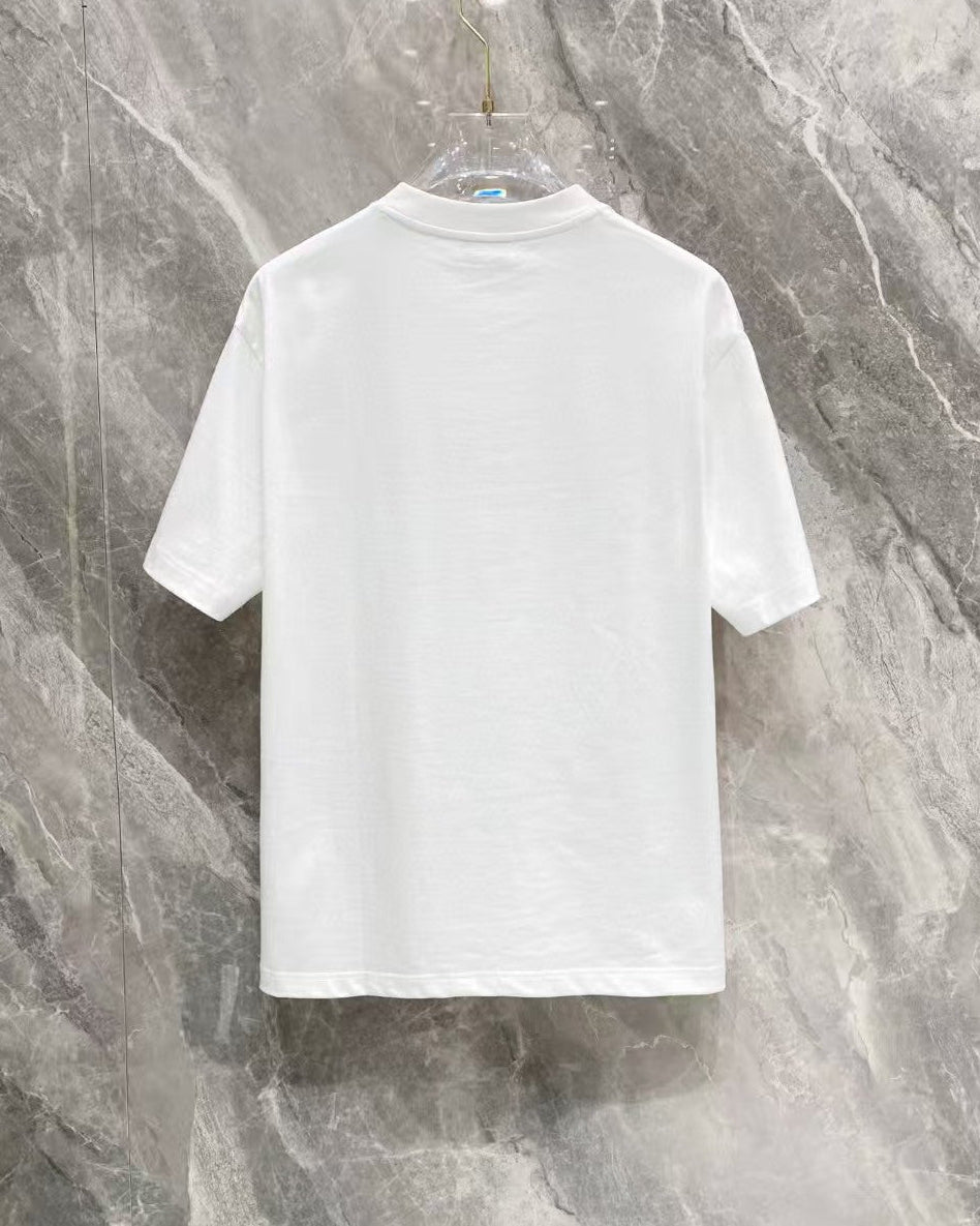 Cartoon Print Cotton T-Shirt