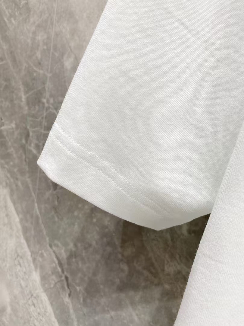 Cartoon Print Cotton T-Shirt