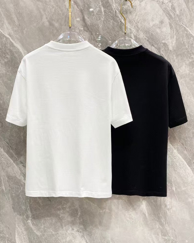 Cartoon Print Cotton T-Shirt