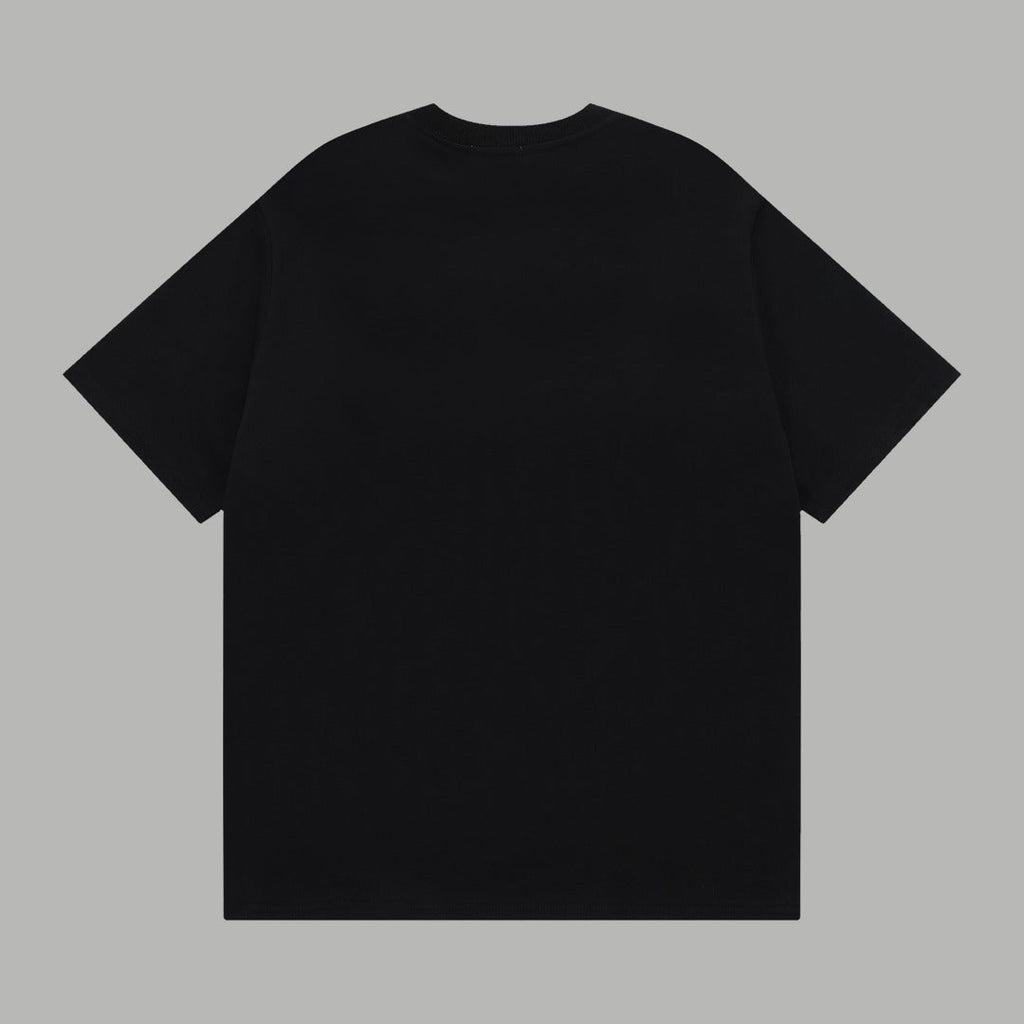 Embroidered color block T-shirt