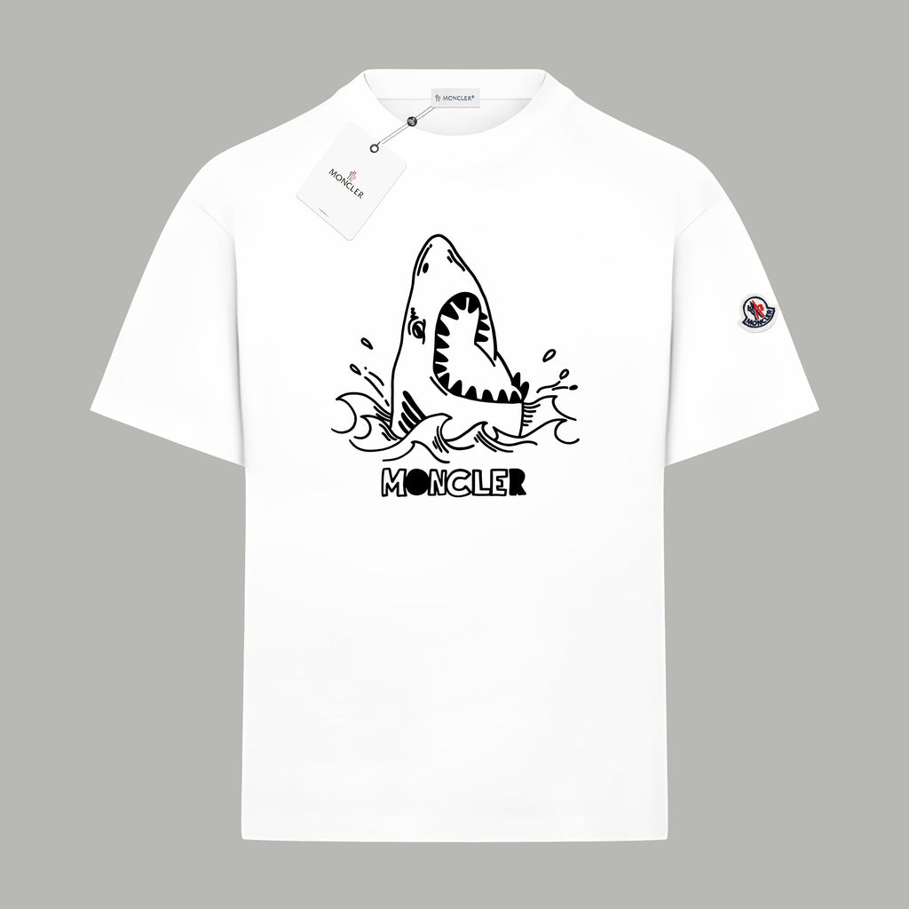 Shark print T-shirt