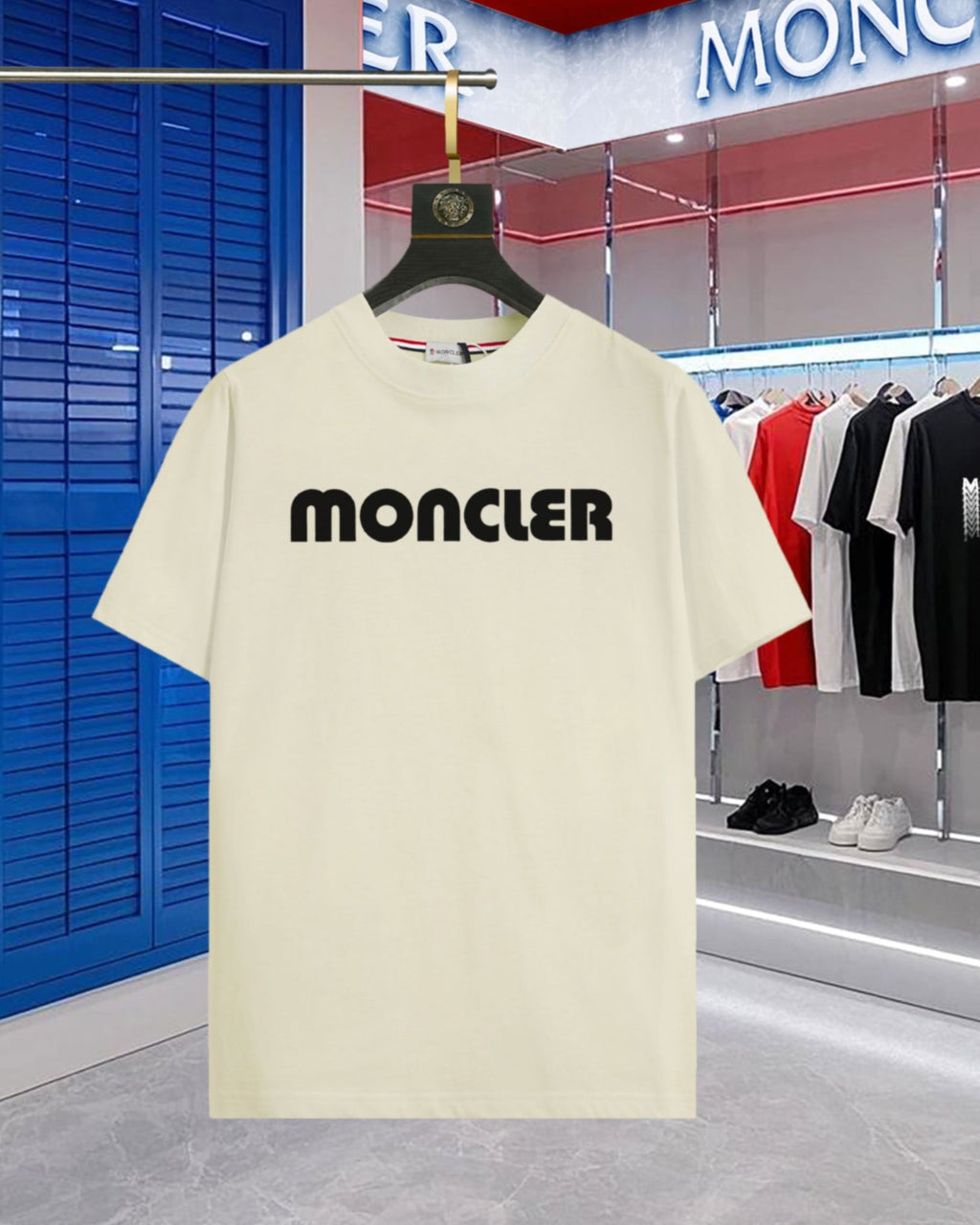 Laser Printed Cotton T-Shirt