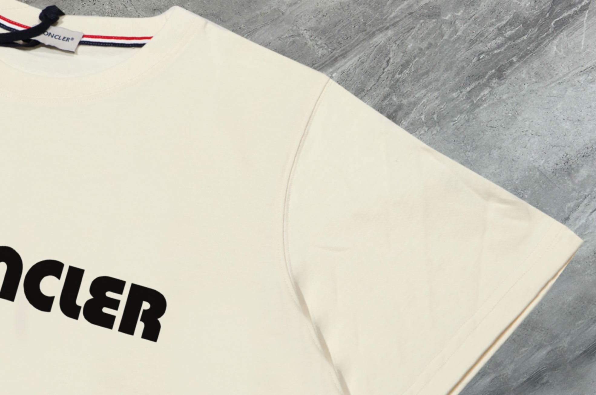 Simple printed cotton T-shirt