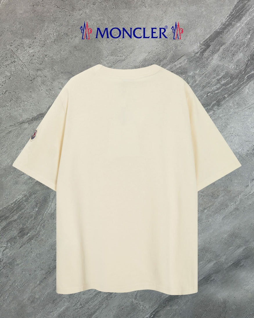 Simple printed cotton T-shirt