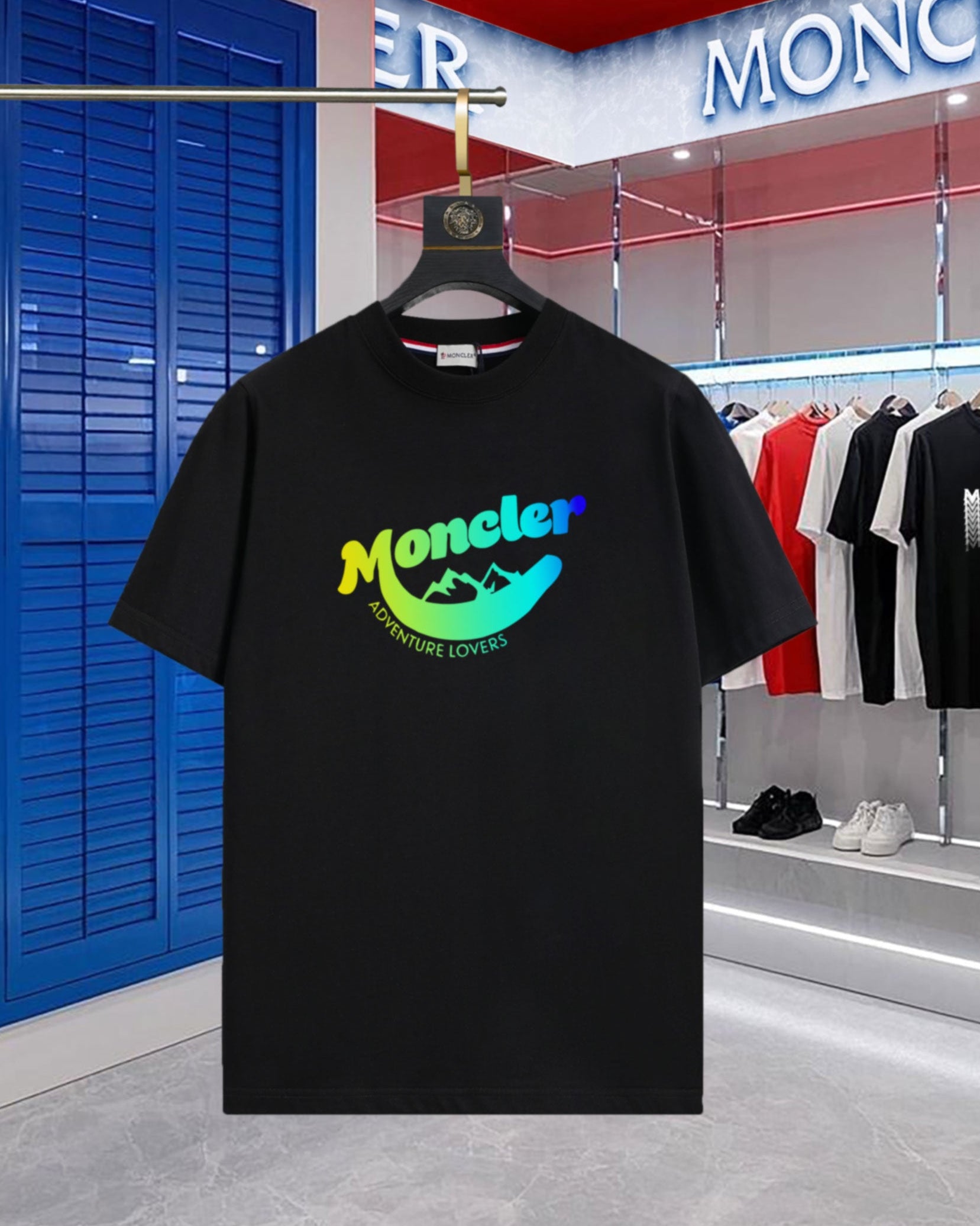 Laser Printed Cotton T-Shirt