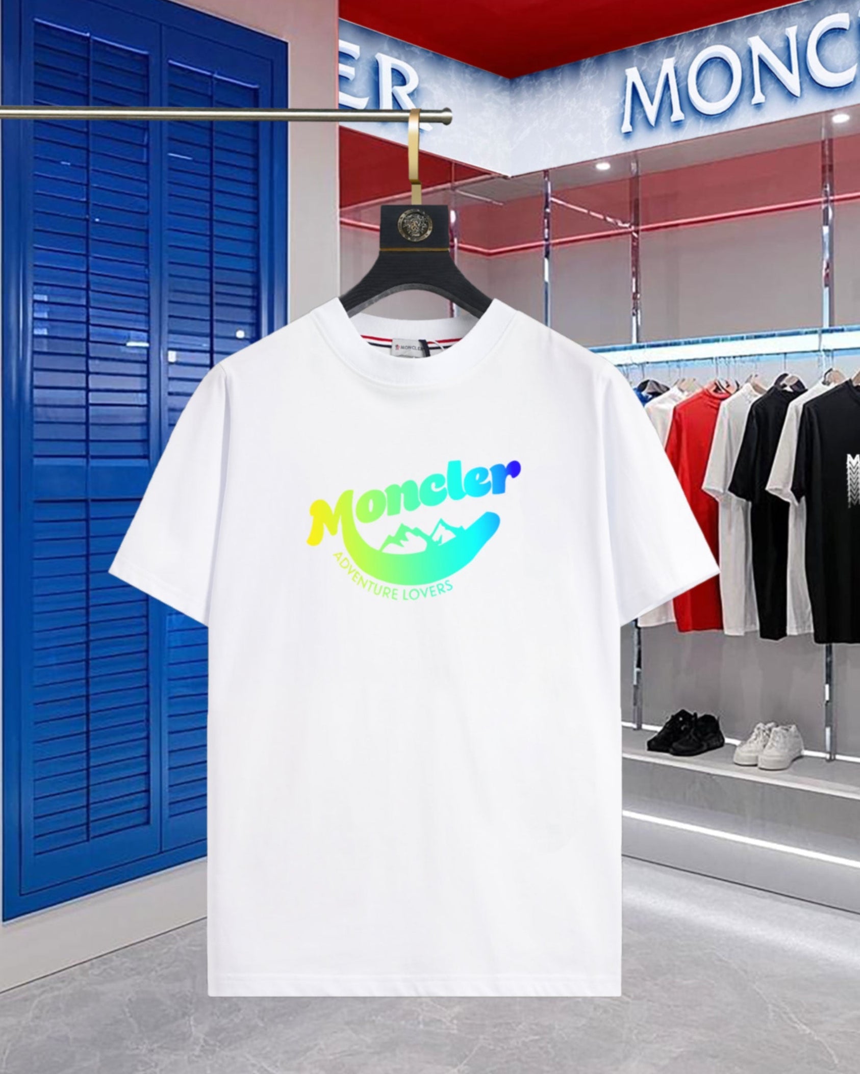 Laser Printed Cotton T-Shirt