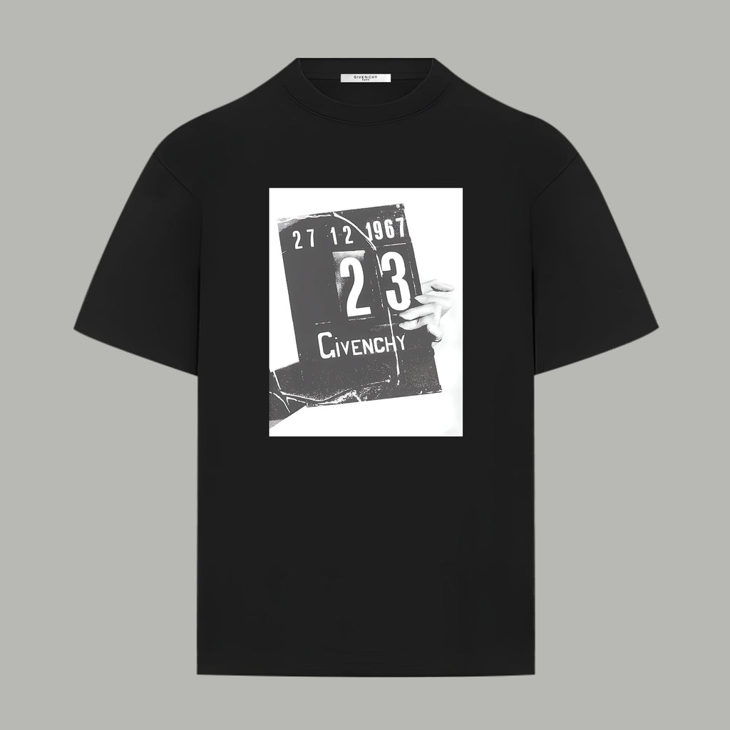 Printed cotton T-shirt