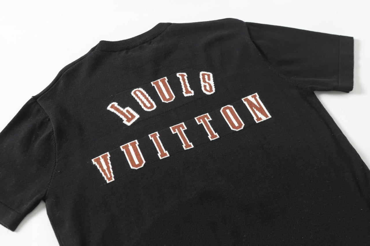 knitted cotton T-shirt