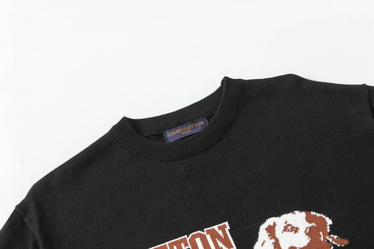 knitted cotton T-shirt