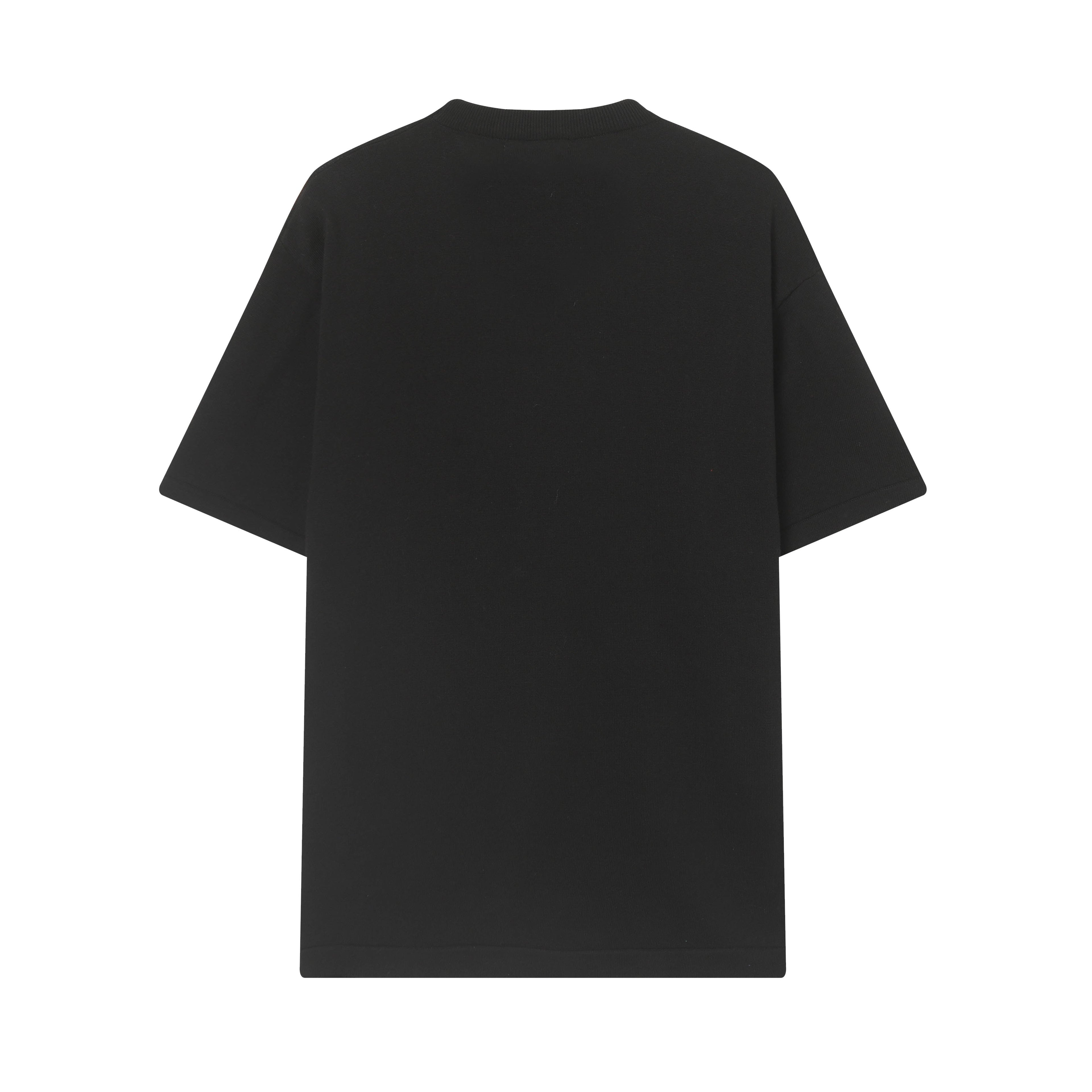 knitted cotton T-shirt