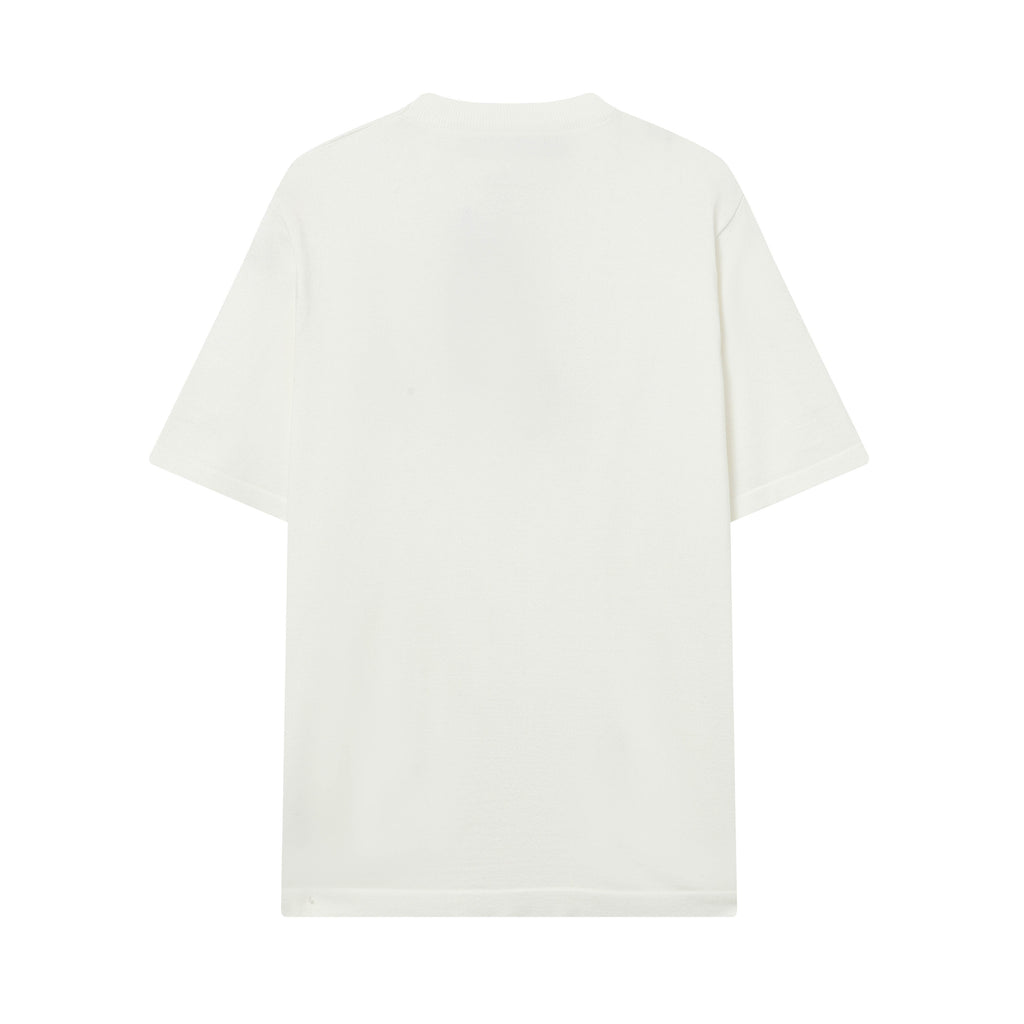 knitted cotton T-shirt