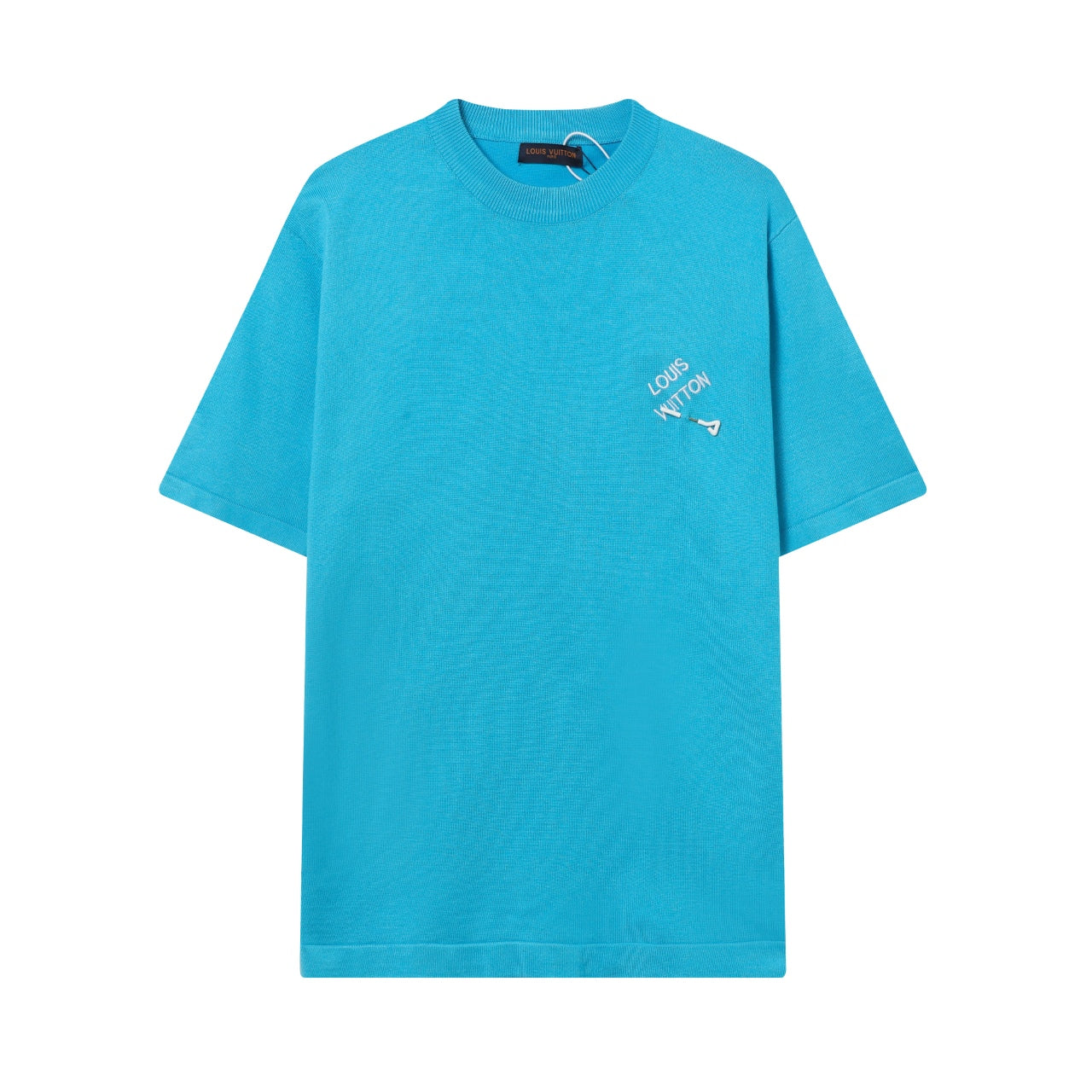 knitted cotton T-shirt